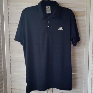 Adidas Polo Shirt, Men's Large